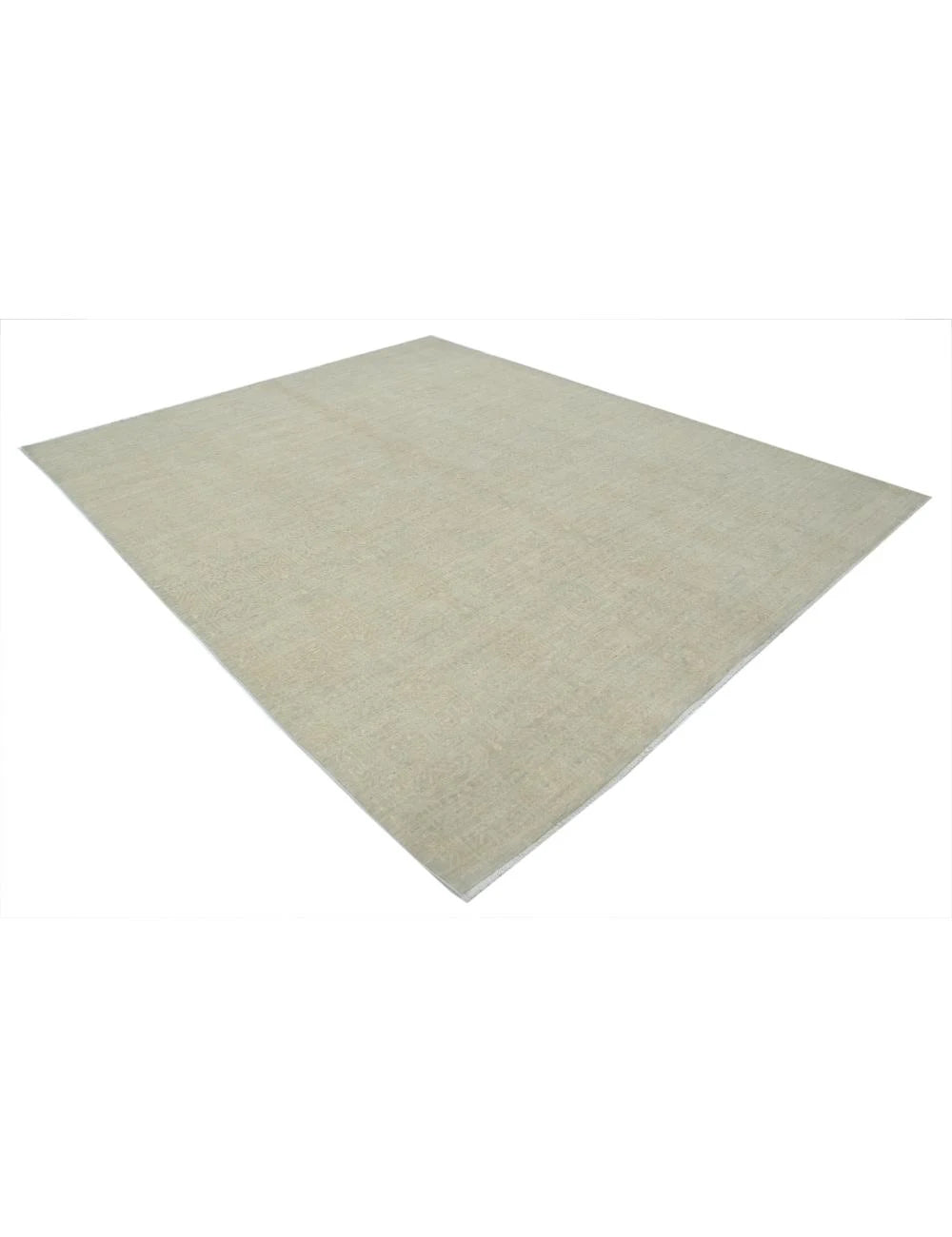 Afghan Tabriz Rug 8' 0" x 9' 6" Hand-Knotted | No. AT52329