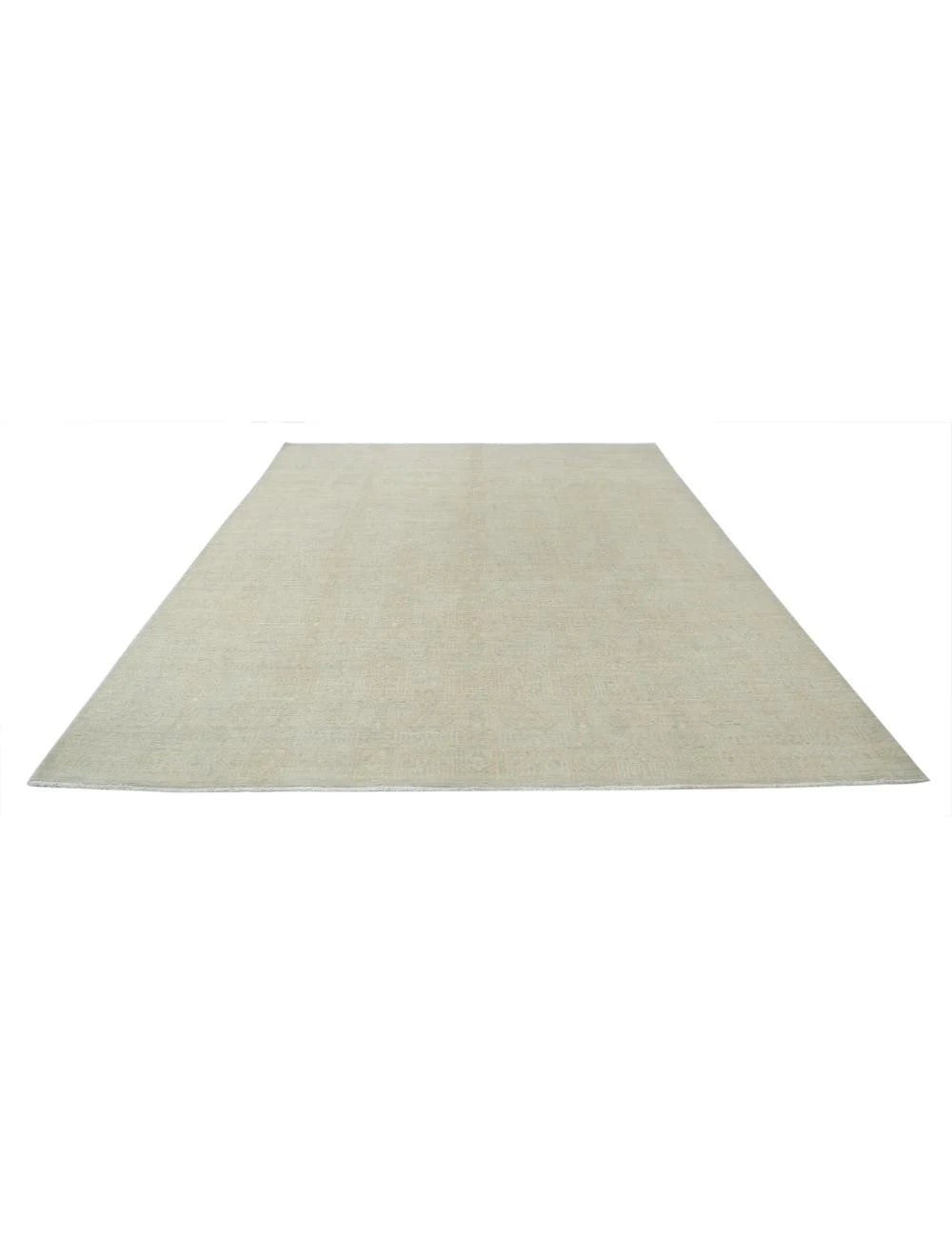 Afghan Tabriz Rug 8' 0" x 9' 6" Hand-Knotted | No. AT52329