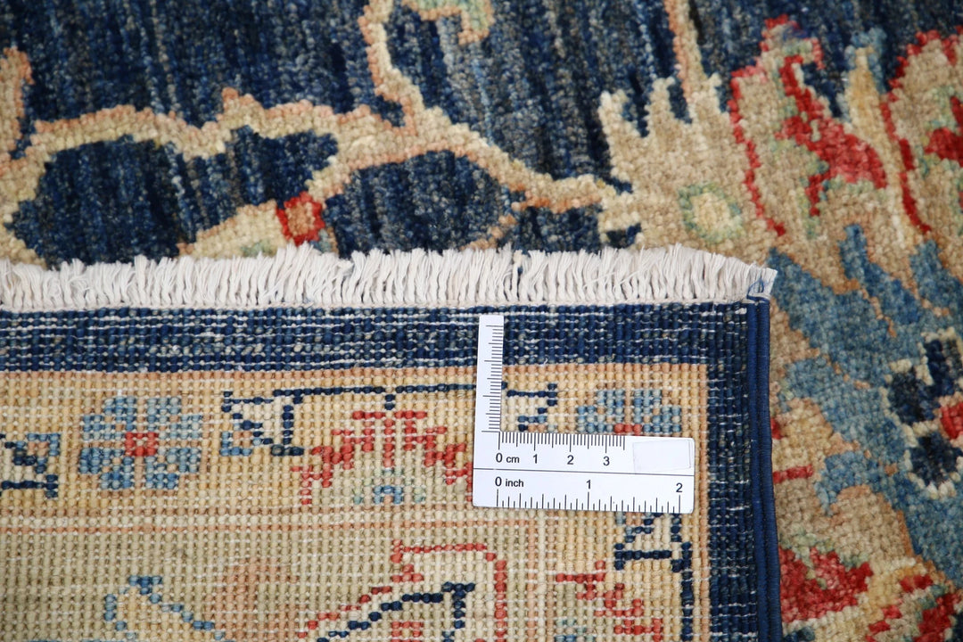 Afghan Ziegler Rug 5' 9" x 7' 6" Hand-Knotted | No. AT52384