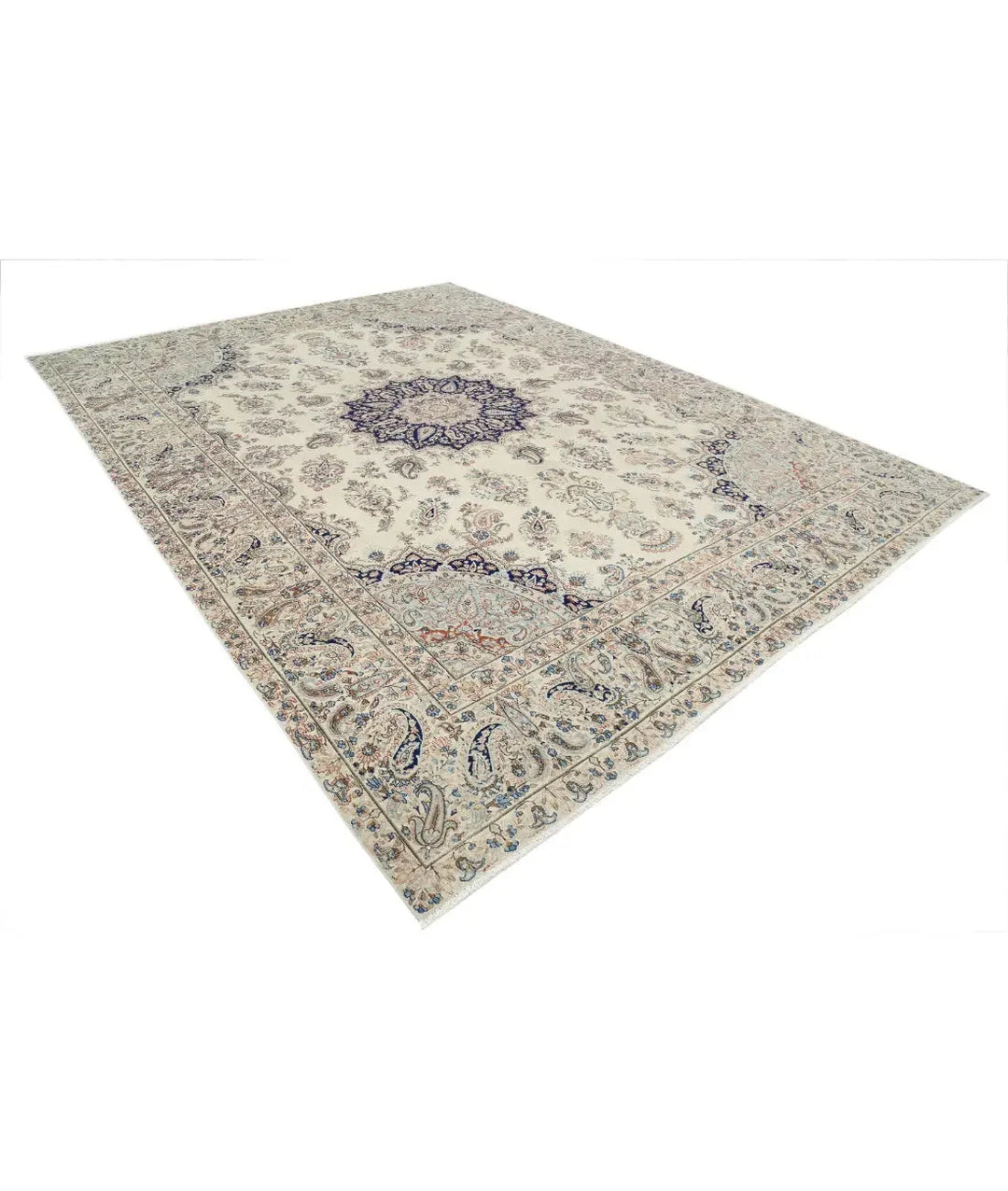 Persian Kerman Rug 9' 9" x 13' 2" Hand-Knotted | No. AT52425
