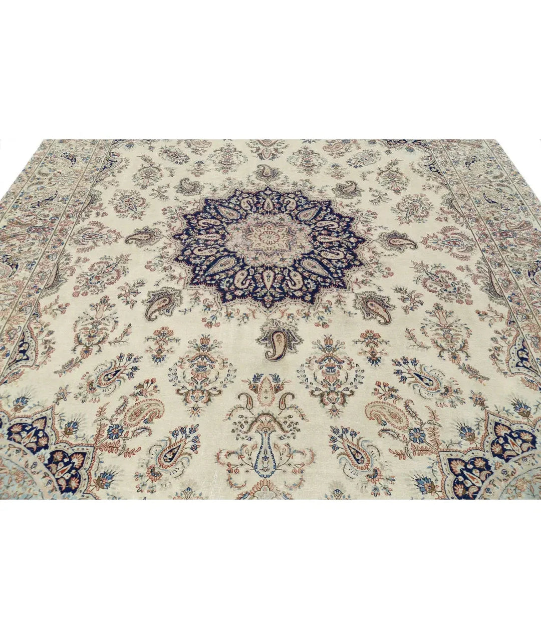 Persian Kerman Rug 9' 9" x 13' 2" Hand-Knotted | No. AT52425