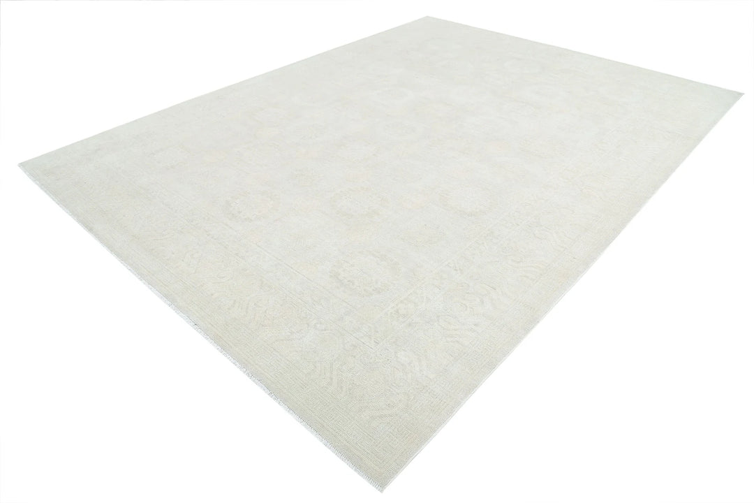 Afghan Khotan Rug 8' 10" x 11' 10" Hand-Knotted | No. AT52518