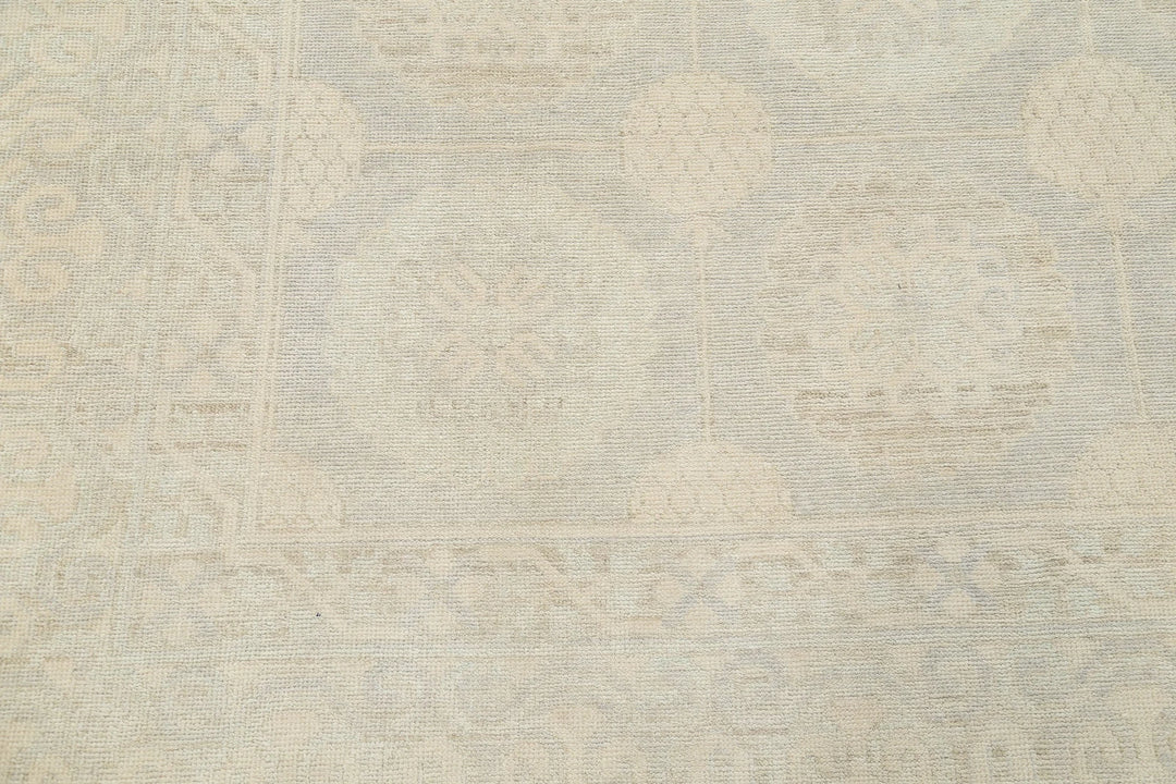 Afghan Khotan Rug 8' 10" x 11' 10" Hand-Knotted | No. AT52518