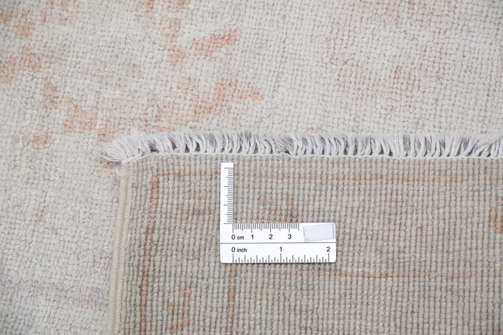 Ivory Afghan Serenity Rug 5' 11" x 14' 2" Hand-Knotted | No. AT52591