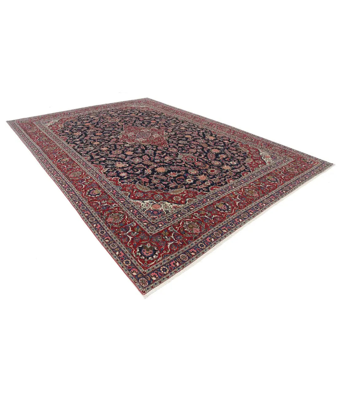 Persian Kashan Rug 10' 4" x 14' 4" Hand-Knotted | No. AT52651