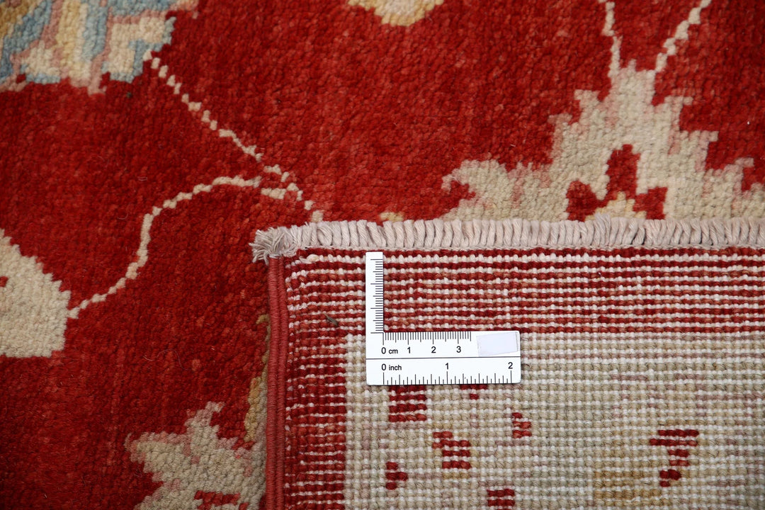 Rust Afghan Ziegler Rug 8' 11" x 12' 5" Hand-Knotted | No. AT52654