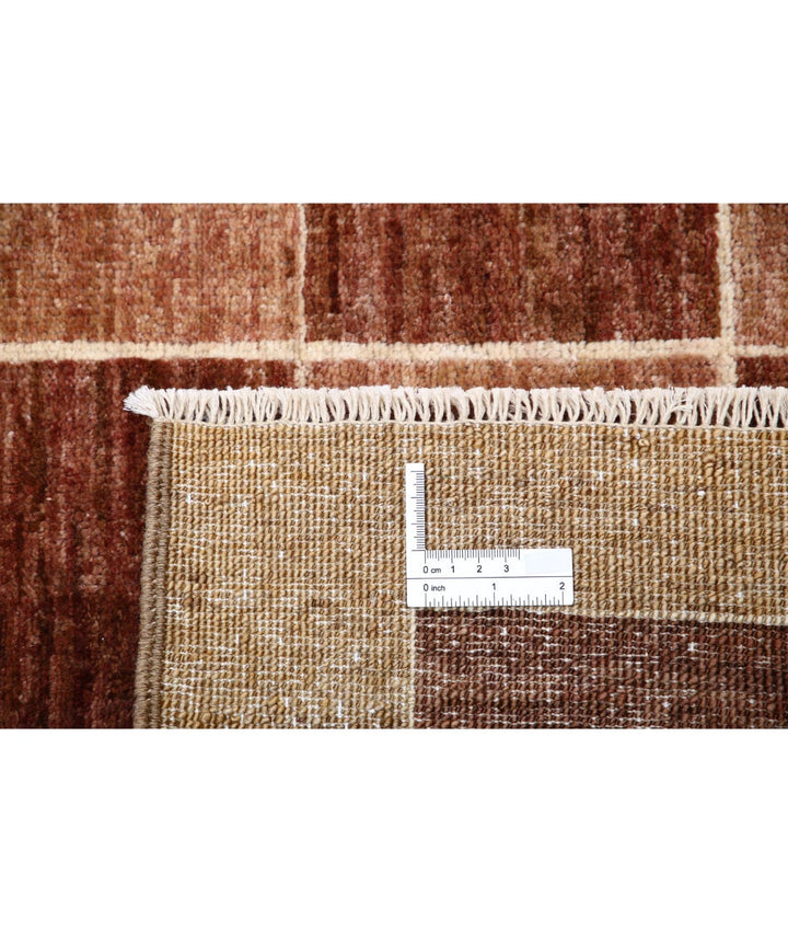 Afghan Modcar Rug 4' 10" x 6' 2" Hand-Knotted | No. AT52748