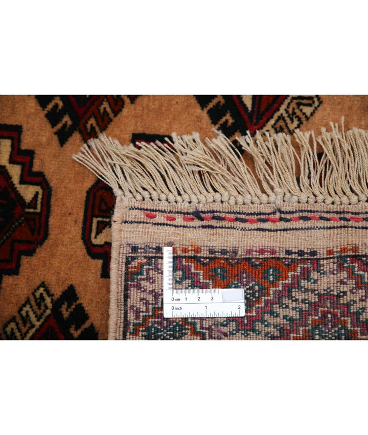 Turkmen Bokhara Rug 6' 3" x 8' 6" Hand-Knotted | No. AT52829