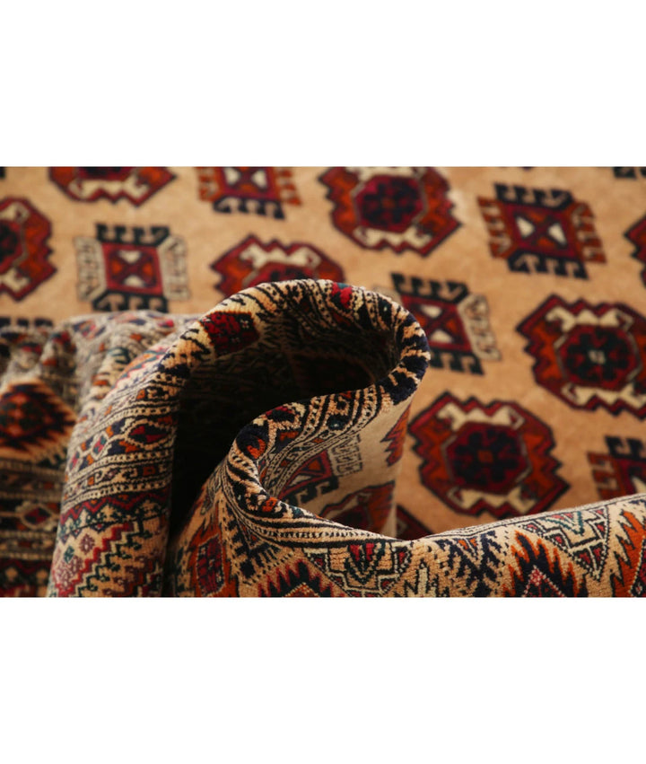 Turkmen Bokhara Rug 6' 3" x 8' 6" Hand-Knotted | No. AT52829