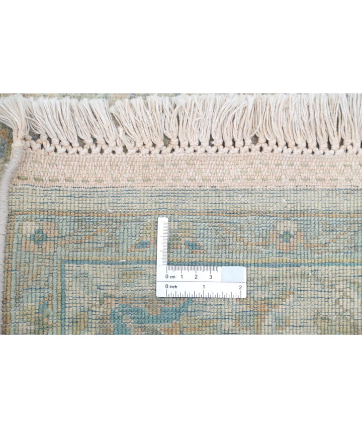 Indian Agra Rug 3' 11" x 6' 0" Hand-Knotted | No. AT52878