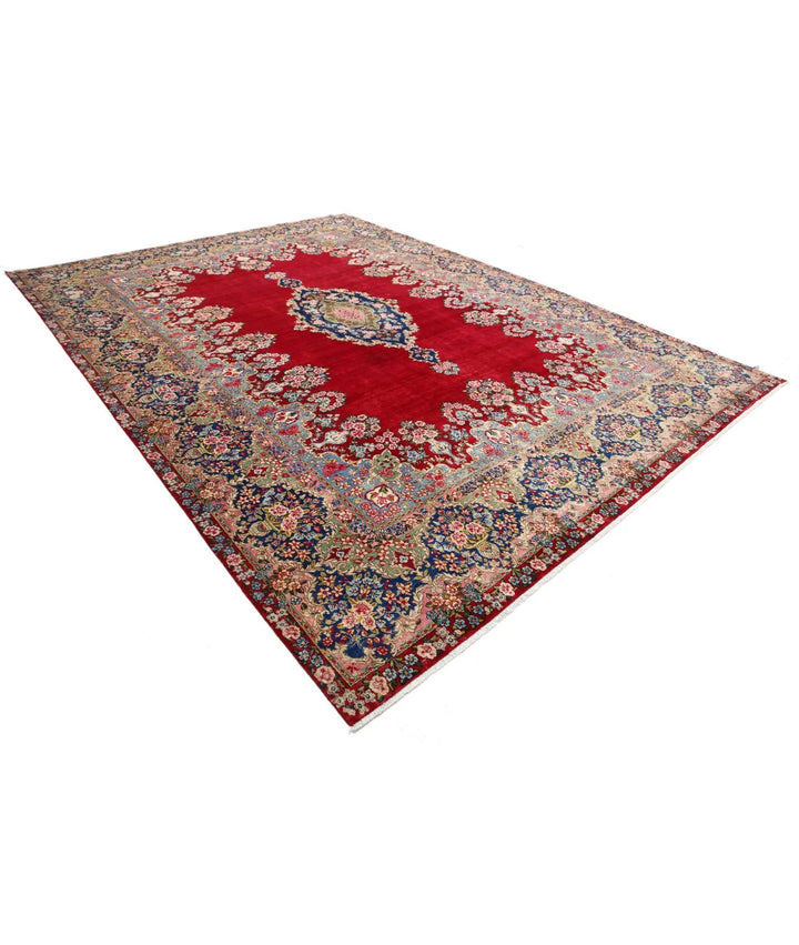 Persian Kerman Rug 9' 11" x 13' 9" Hand-Knotted | No. AT52880