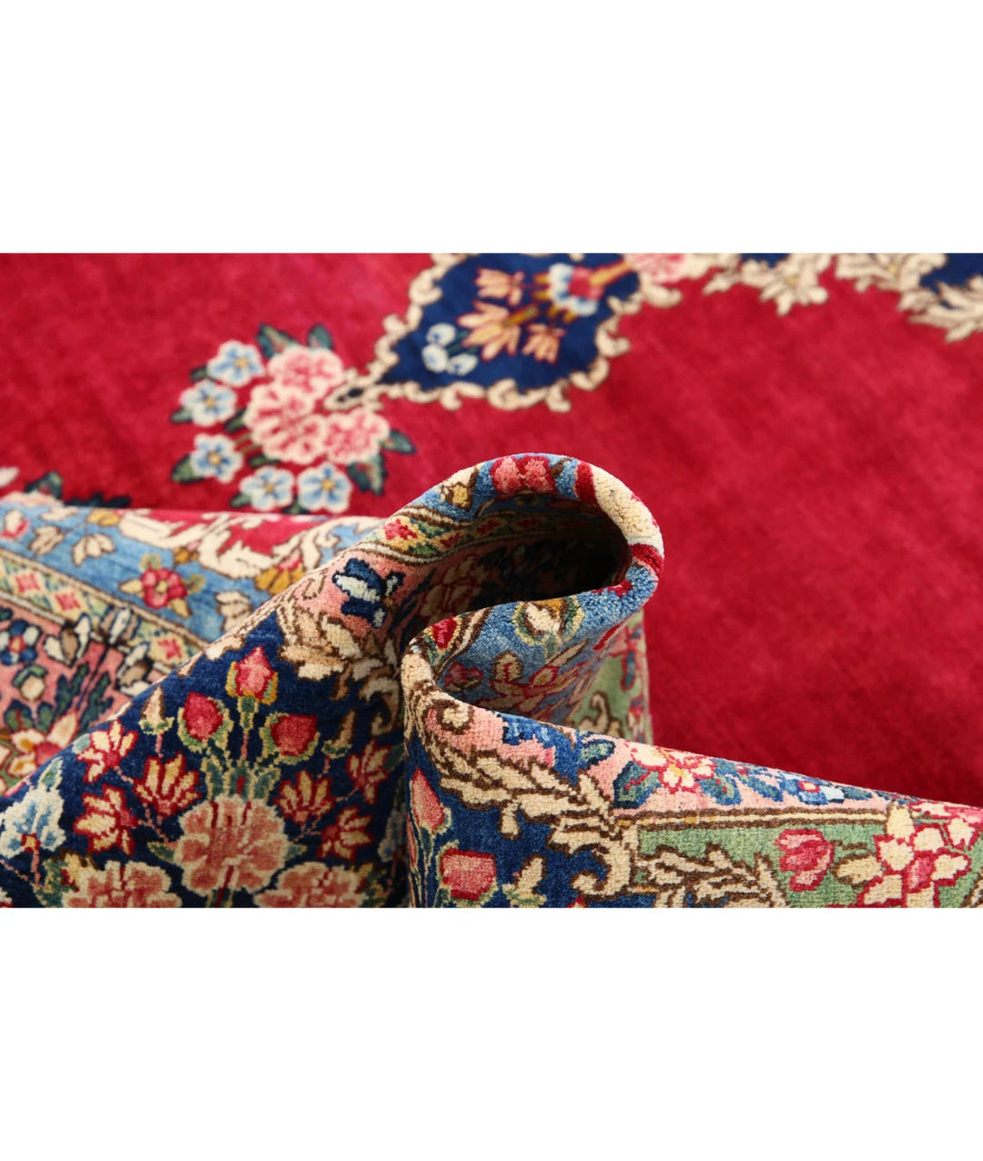 Persian Kerman Rug 9' 11" x 13' 9" Hand-Knotted | No. AT52880
