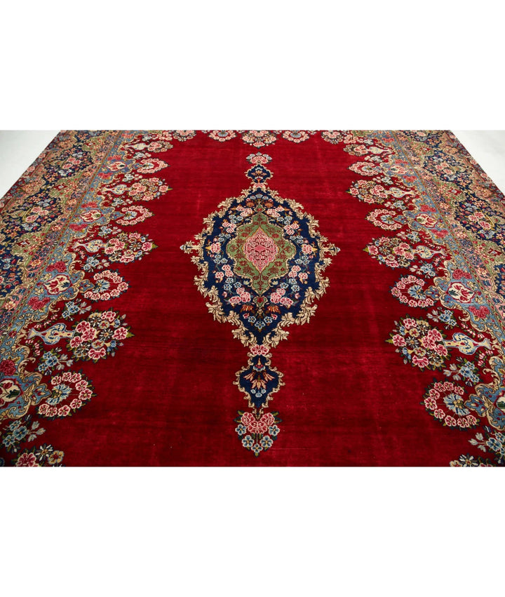 Persian Kerman Rug 9' 11" x 13' 9" Hand-Knotted | No. AT52880