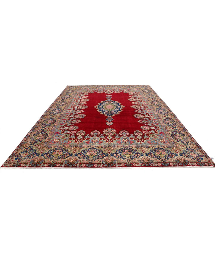 Persian Kerman Rug 9' 11" x 13' 9" Hand-Knotted | No. AT52880