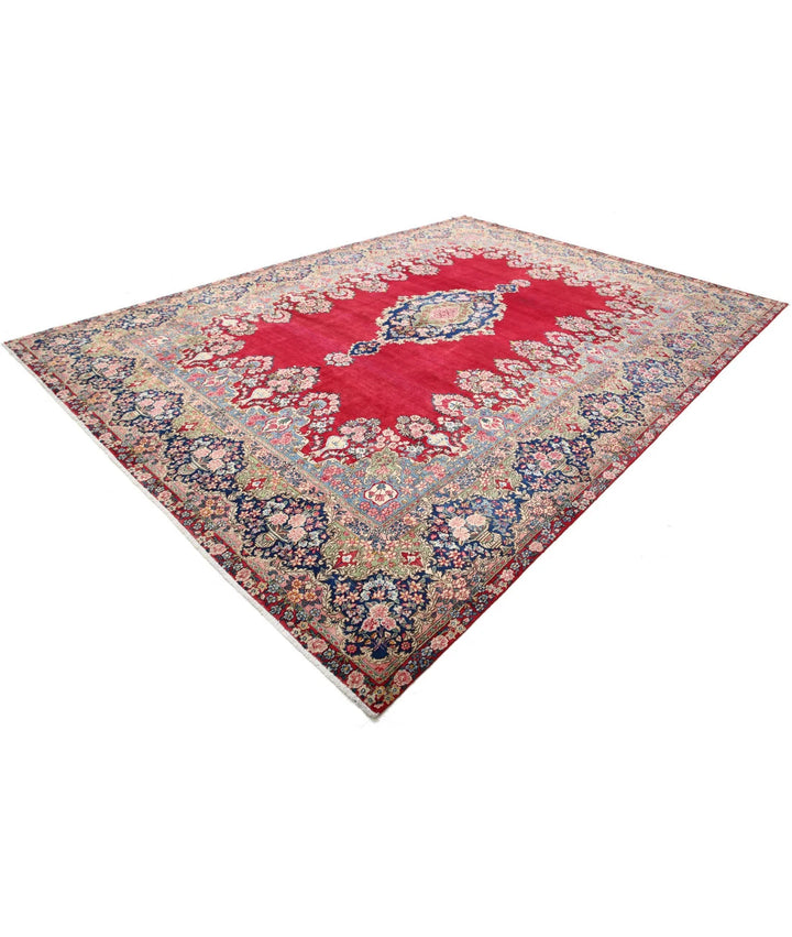 Persian Kerman Rug 9' 11" x 13' 9" Hand-Knotted | No. AT52880