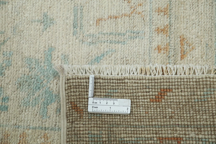 Afghan Oushak Rug 9' 1" x 12' 2" Hand-Knotted | No. AT53161