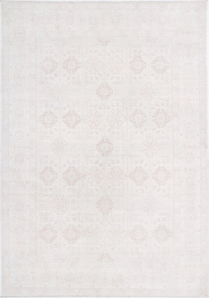 Afghan Serenity Rug 6' 1" x 8' 6" Hand-Knotted | No. AT53268