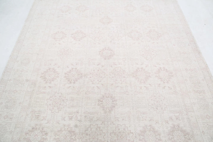 Afghan Serenity Rug 6' 1" x 8' 6" Hand-Knotted | No. AT53268