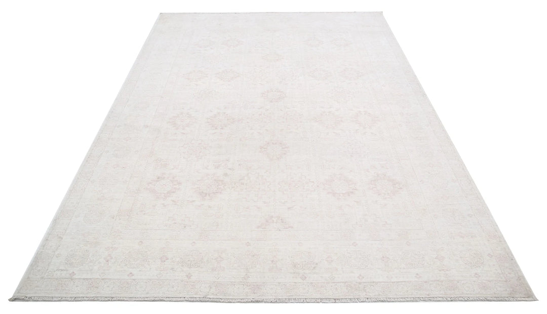 Afghan Serenity Rug 6' 1" x 8' 6" Hand-Knotted | No. AT53268