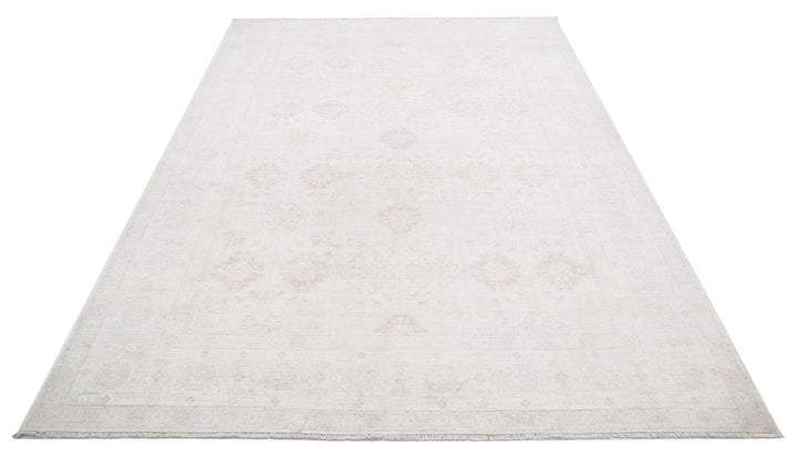 Afghan Serenity Rug 6' 1" x 8' 6" Hand-Knotted | No. AT53268