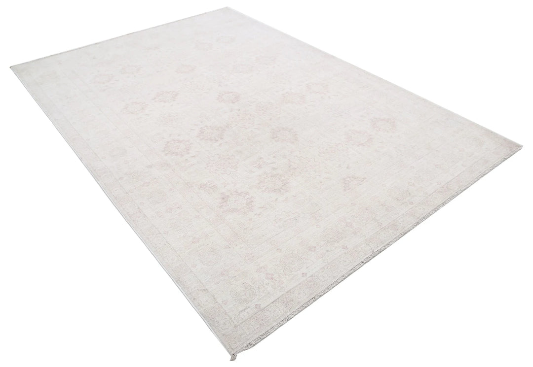 Afghan Serenity Rug 6' 1" x 8' 6" Hand-Knotted | No. AT53268