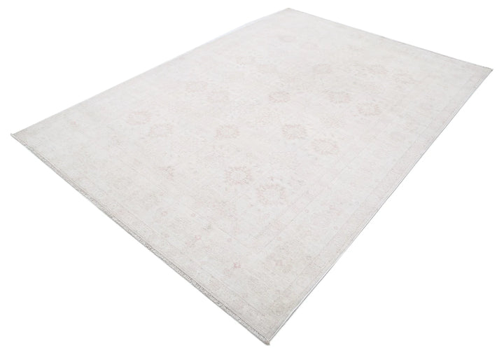 Afghan Serenity Rug 6' 1" x 8' 6" Hand-Knotted | No. AT53268