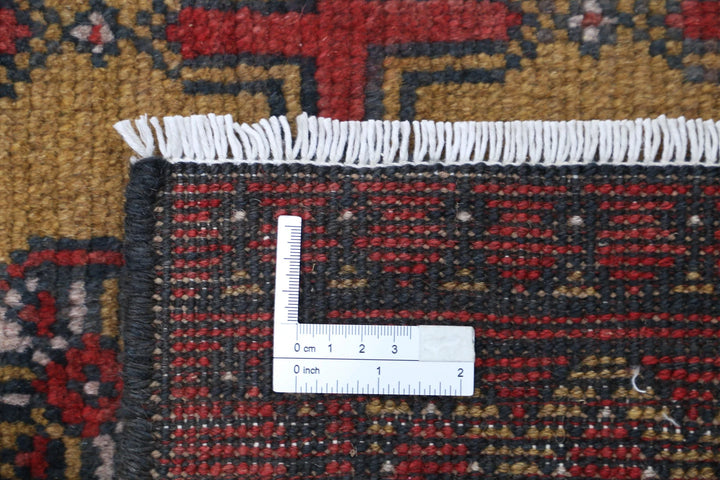 Afghan Akcha Revival Rug 5' 0" x 6' 3" Hand-Knotted | No. AT53450