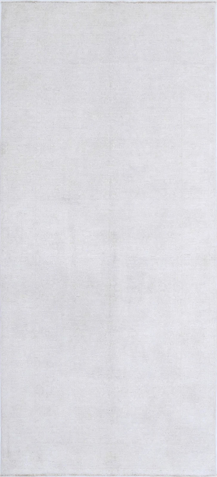 Afghan Tabriz Rug 4' 9" x 10' 9" Hand-Knotted | No. AT53502