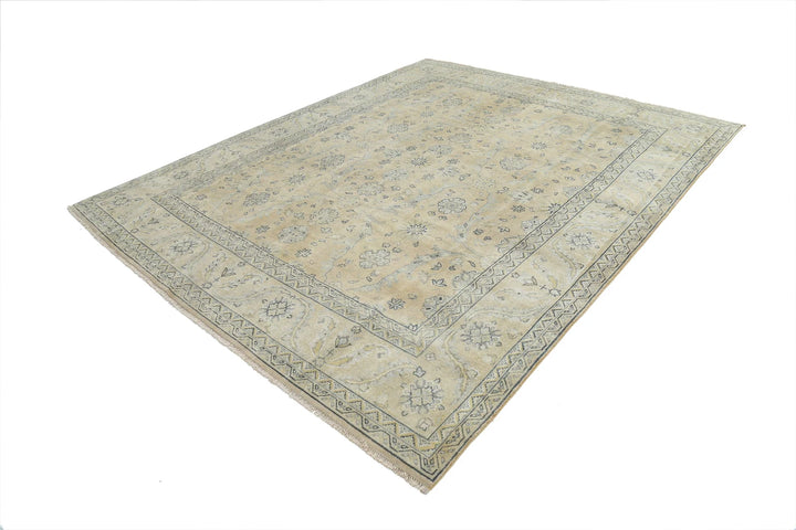 Indian Ziegler Rug 8' 0" x 9' 8" Hand-Knotted | No. AT53663