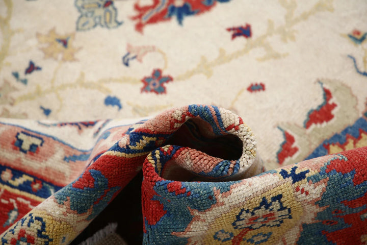 Afghan Ziegler Rug 8' 0" x 10' 2" Hand-Knotted | No. AT53771