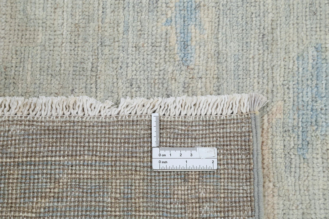 Afghan Oushak Rug 7' 10" x 9' 9" Hand-Knotted | No. AT53811