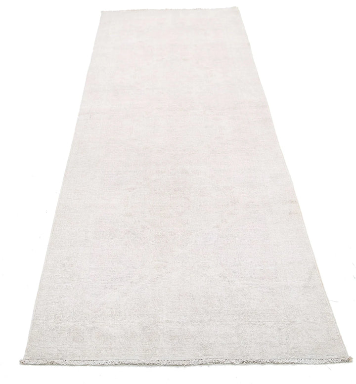 Afghan Tabriz Rug 2' 11" x 9' 2" Hand-Knotted | No. AT53991