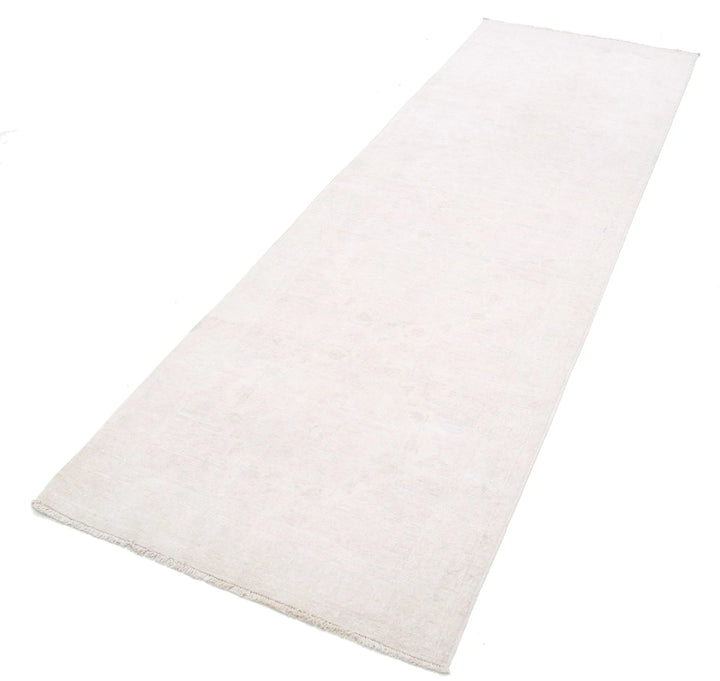Afghan Tabriz Rug 2' 11" x 9' 2" Hand-Knotted | No. AT53991