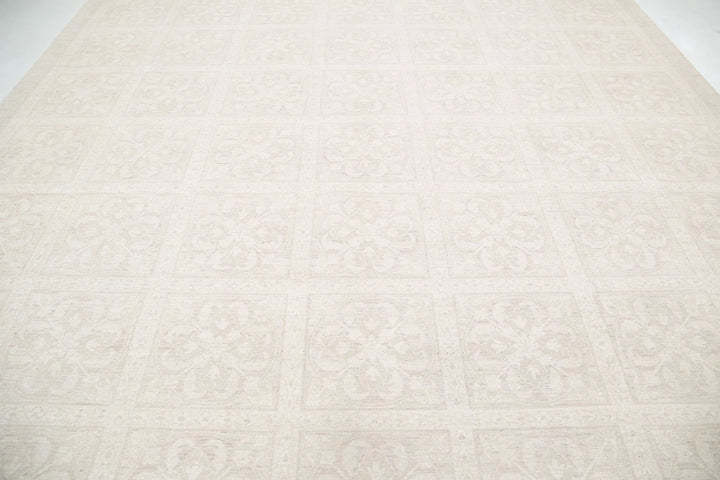 Afghan Oriental Rug 12' 2" x 14' 9" Hand-Knotted | No. AT54038