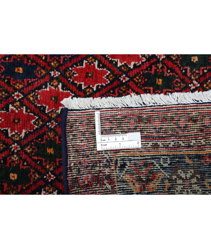 Persian Josheghan Rug 5' 0" x 6' 7" Hand-Knotted | No. AT54100