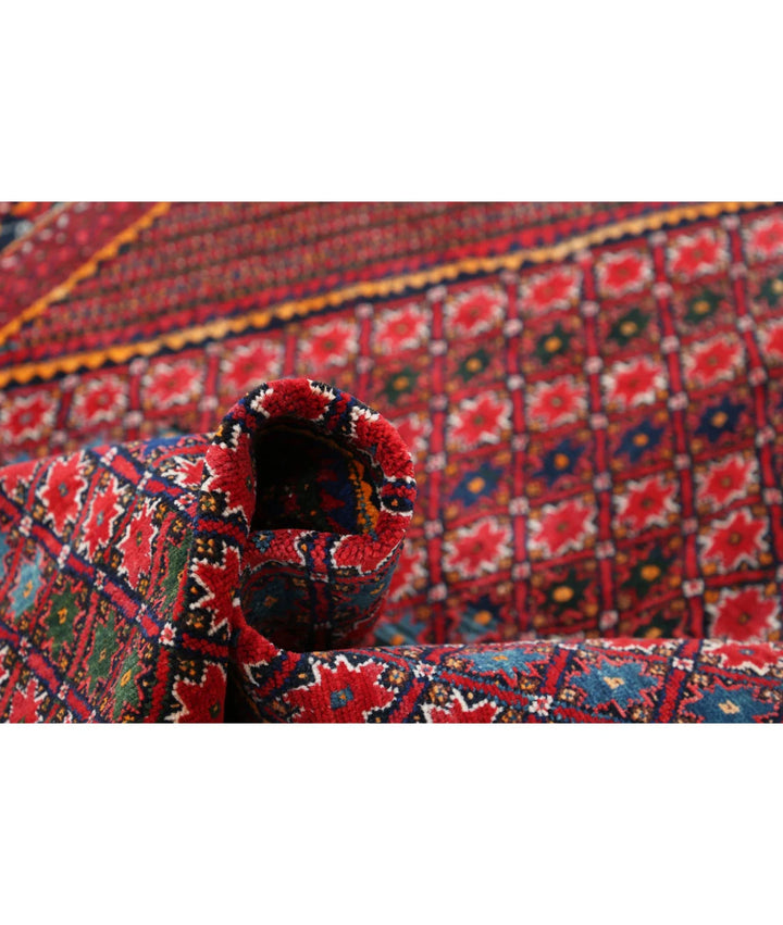 Persian Josheghan Rug 5' 0" x 6' 7" Hand-Knotted | No. AT54100