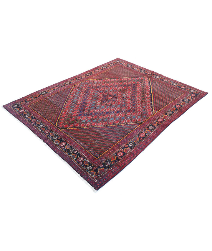 Persian Josheghan Rug 5' 0" x 6' 7" Hand-Knotted | No. AT54100