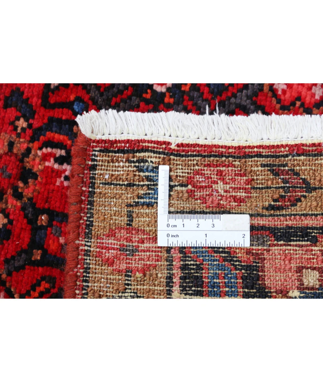 Persian Hamadan Runner Rug 3' 10" x 17' 0" Hand-Knotted | No. AT54326