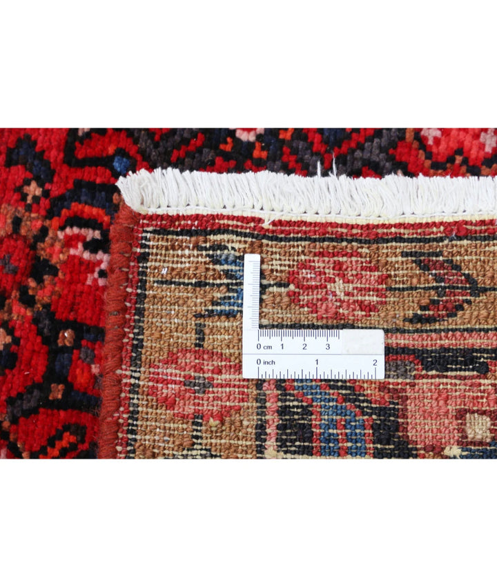 Persian Hamadan Runner Rug 3' 10" x 17' 0" Hand-Knotted | No. AT54326