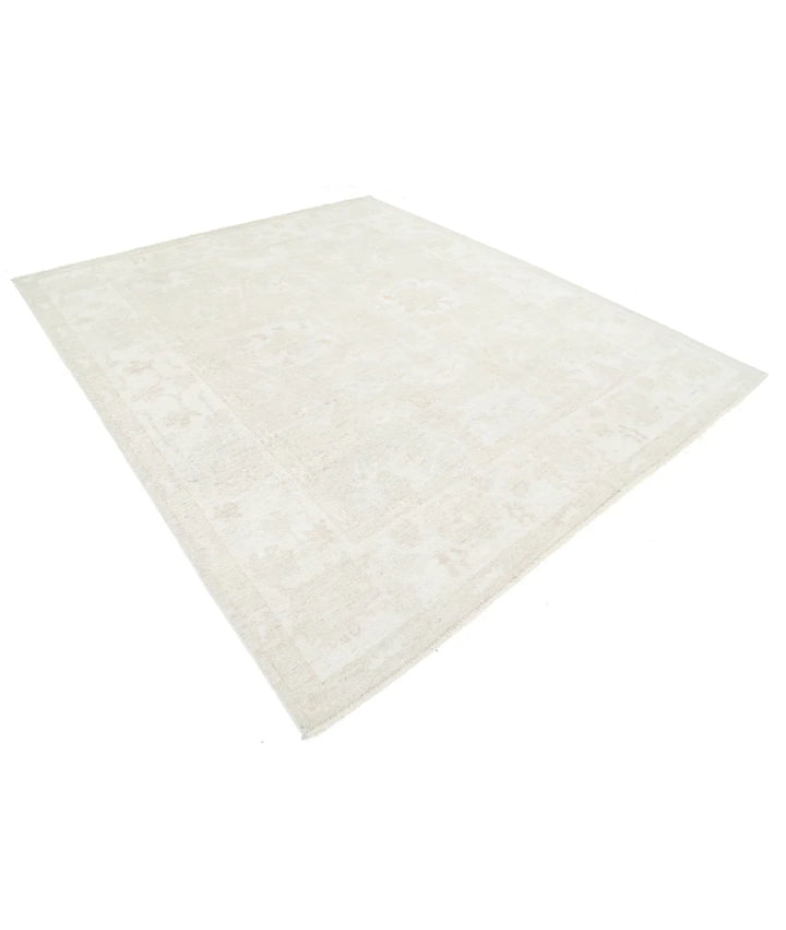 Afghan Oushak Rug 8' 5" x 9' 11" Hand-Knotted | No. AT543764