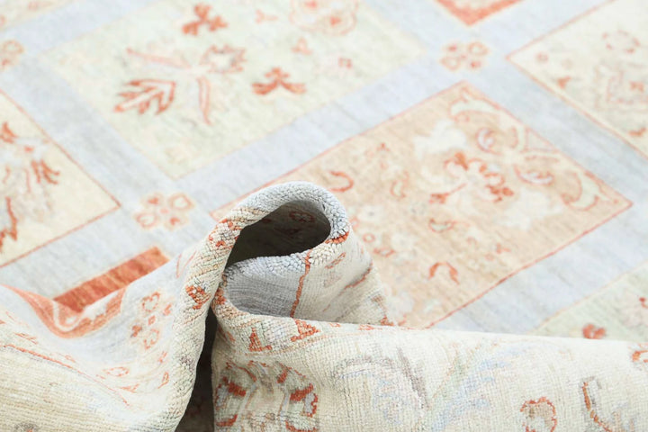 Afghan Serenity Rug 5'7" x 8'6" Hand-Knotted | No. AT54649