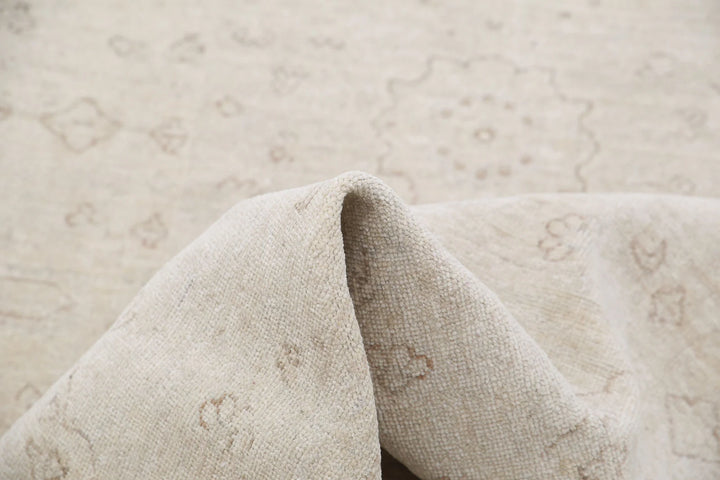 Afghan Serenity Runner Rug 2' 7" x 10' 7" Hand-Knotted | No. AT54667