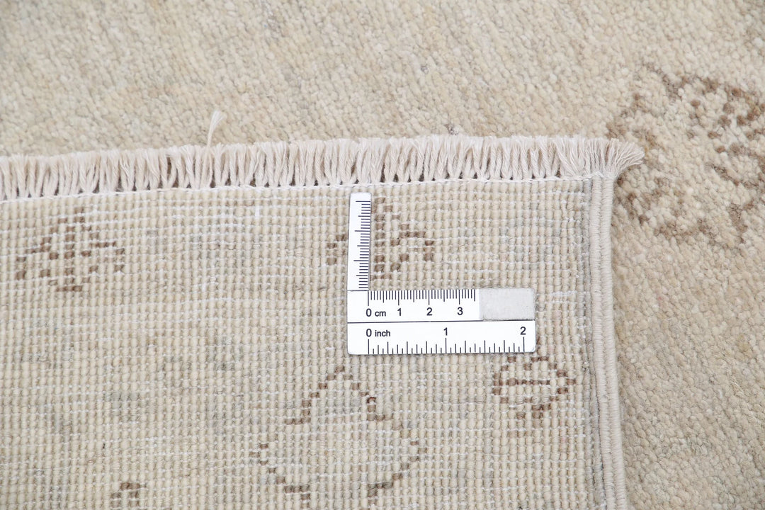 Afghan Serenity Runner Rug 2' 7" x 10' 7" Hand-Knotted | No. AT54667