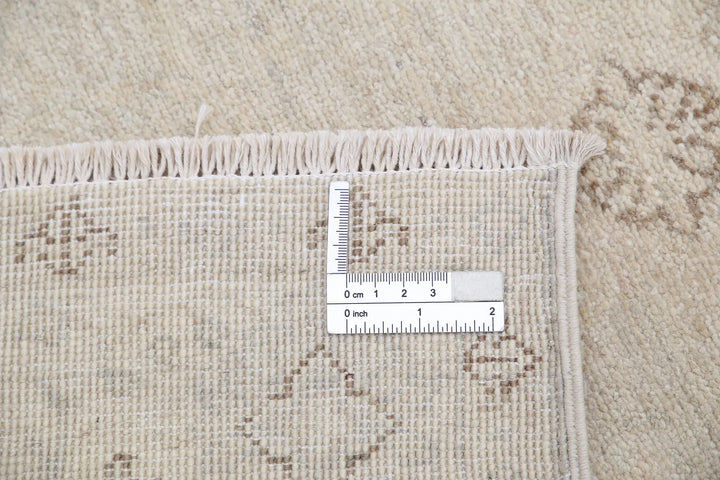 Afghan Serenity Runner Rug 2' 7" x 10' 7" Hand-Knotted | No. AT54667