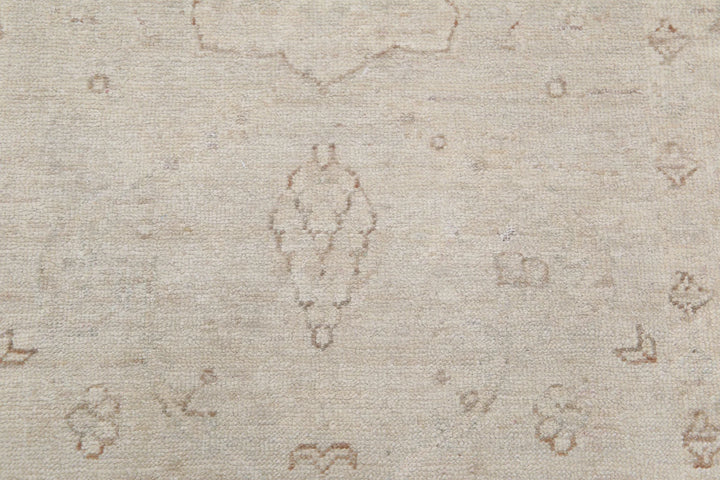 Afghan Serenity Runner Rug 2' 7" x 10' 7" Hand-Knotted | No. AT54667