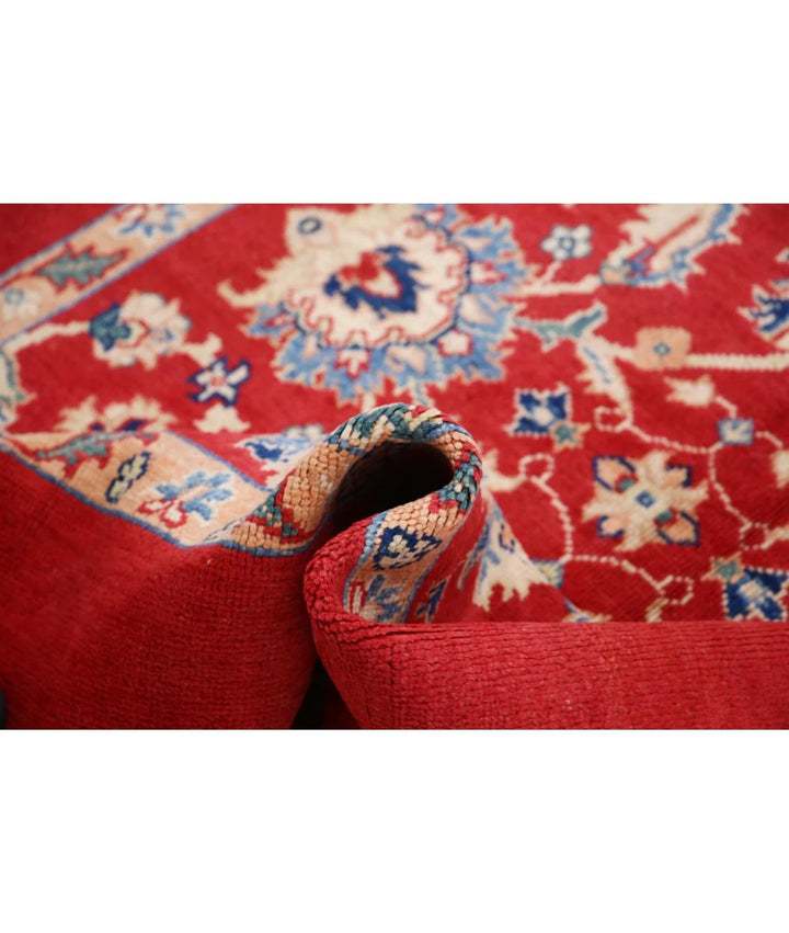 Afghan Ziegler Farhan Gul Rug 4' 10" x 6' 8" Hand-Knotted | No. AT54711