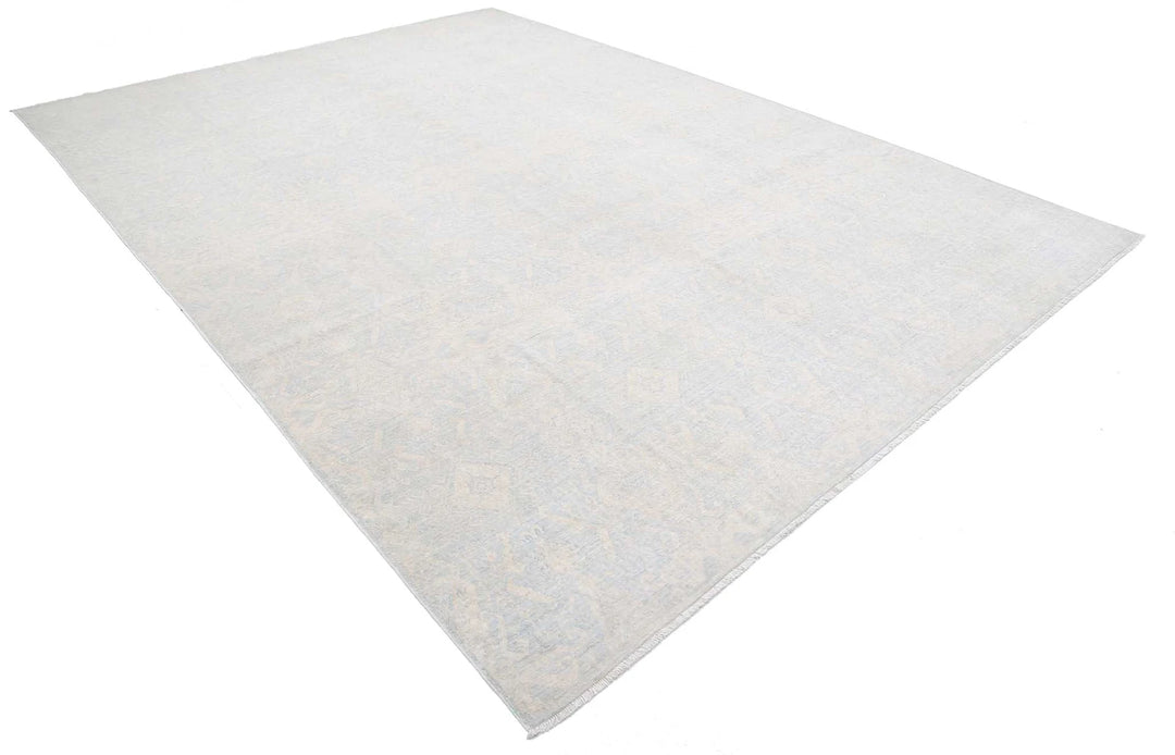 Afghan Oriental Rug 9' 4" x 13' 1" Hand-Knotted | No. AT54746