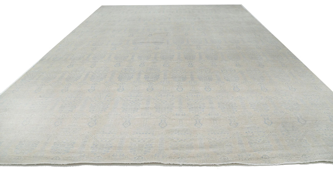 Afghan Oriental Rug 12' 5" x 17' 8" Hand-Knotted | No. AT54820
