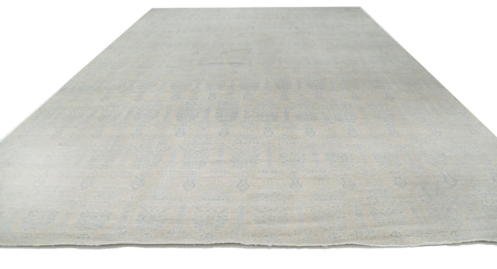 Afghan Oriental Rug 12' 5" x 17' 8" Hand-Knotted | No. AT54820