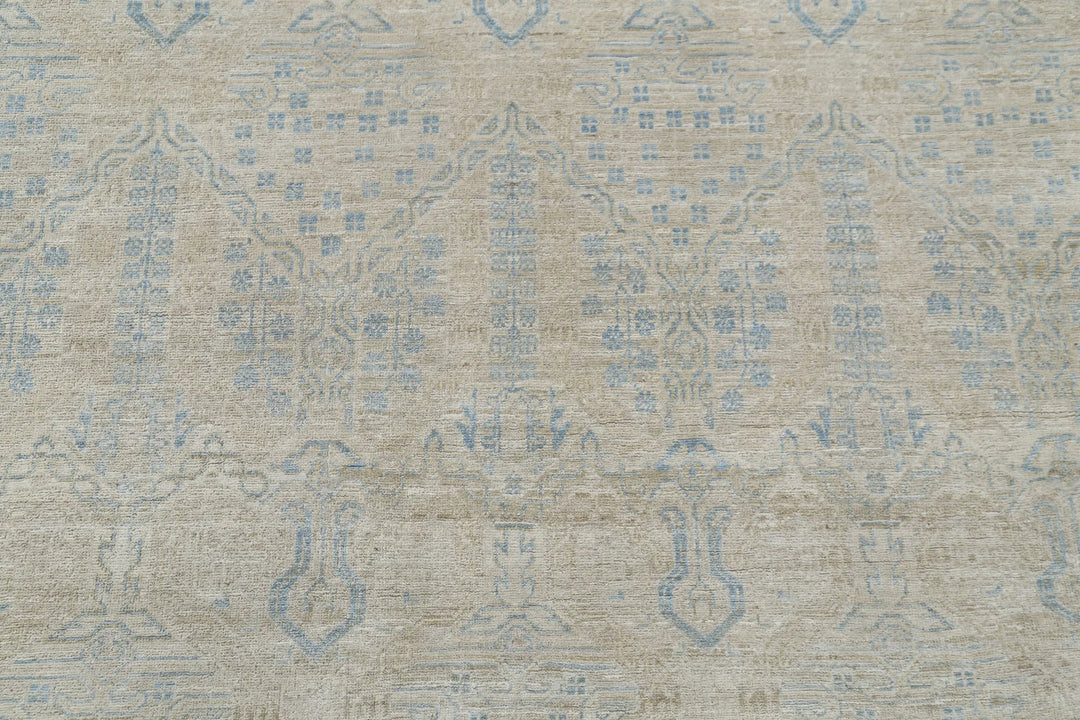 Afghan Oriental Rug 12' 5" x 17' 8" Hand-Knotted | No. AT54820